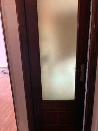 Puertas madera maciza