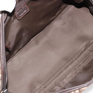 Christian Dior Trotter Canvas Hand Bag Brown