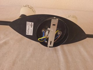 Lámpara de techo 4 focos articulados