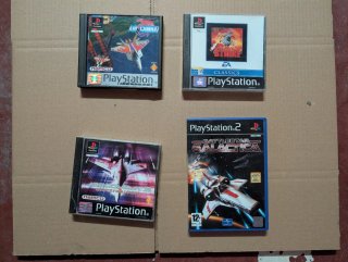 Lote 4 Juegos PlayStation: Air Combat, Strike, AC3