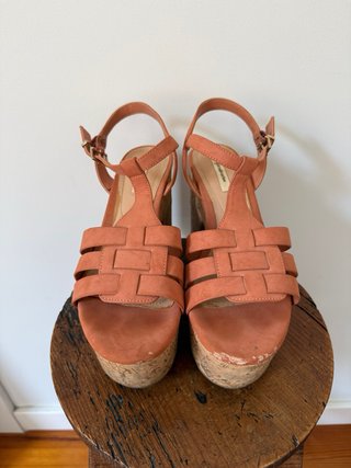 Sandalias plataforma tacón ancho