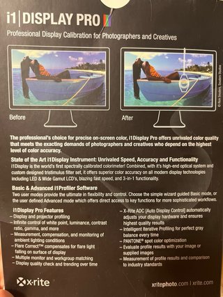 Calibratore per monitor X-Rite i1Display Pro