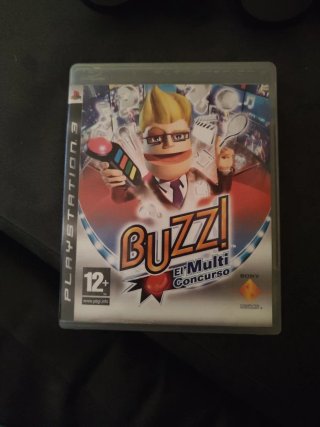 Buzz! PS2 y PS3 con 4 mandos