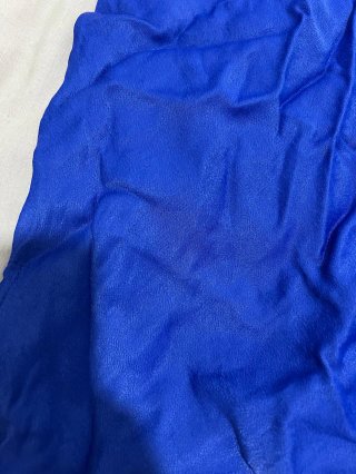 Vestido azul eléctrico - Bershka