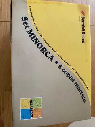 Set 6 Copas Marisco Bormioli Rocco