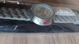 Orologio Terner NOS Grigio Argento Nuovo