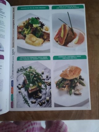 Tres revistas cocina, recetas de Mey Hoffman