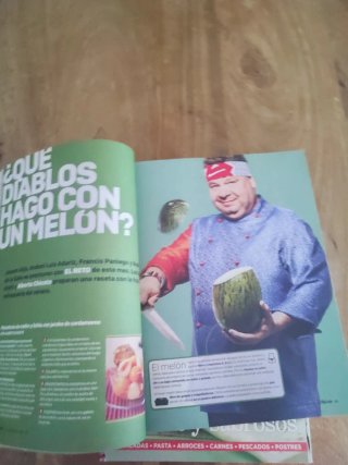 Tres revistas cocina, recetas de Mey Hoffman