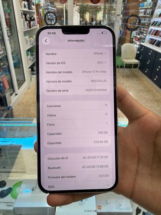iPhone 13 Pro Max 256GB Argento Semi Nuovo