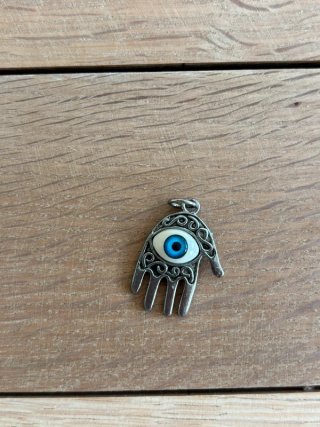 Colgante Mano de Fátima Ojo Turco