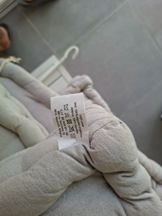 Cojines para Palets (Beige/Gris)