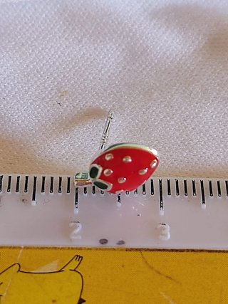 Lote pendientes plata niña