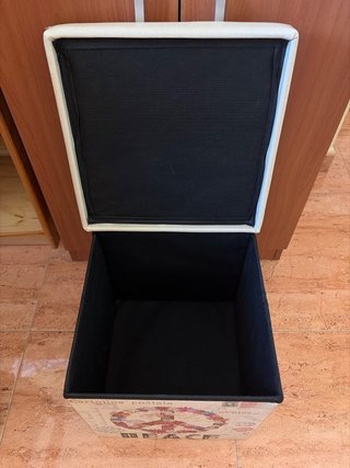 Asiento con almacenamiento
