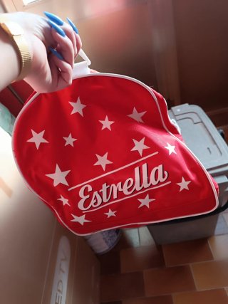Borsone Estrella rosso