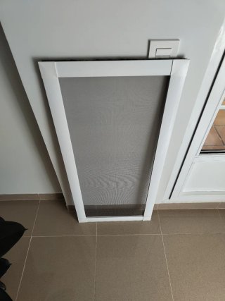 Mosquitera 46,0x101,0 blanca para ventana