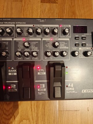Pedalera multiefectos BOSS ME-80 Guitarra