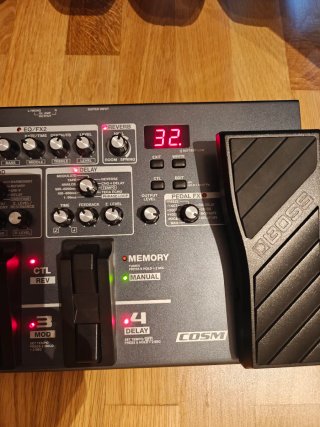 Pedalera multiefectos BOSS ME-80 Guitarra