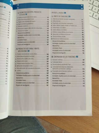 Matemáticas II, 2 bachillerato