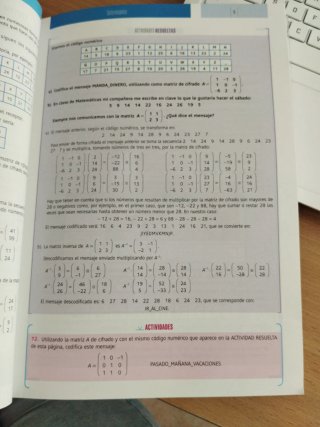 Matemáticas II, 2 bachillerato