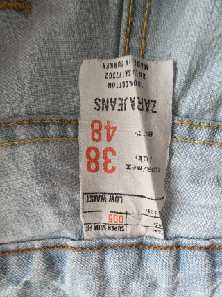Pantalón vaquero hombre Zara