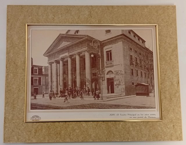 FOTOGRAFÍAS O POSTALES ANTIGUAS ENMARCADAS