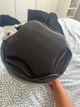 Casco de boxeo negro