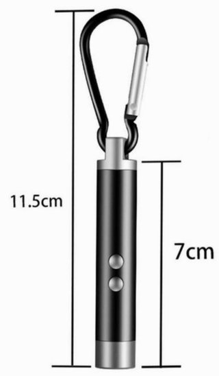 Portachiavi Mini Laser Puntatore