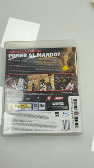 Videojuego PS3 Nba 2k10