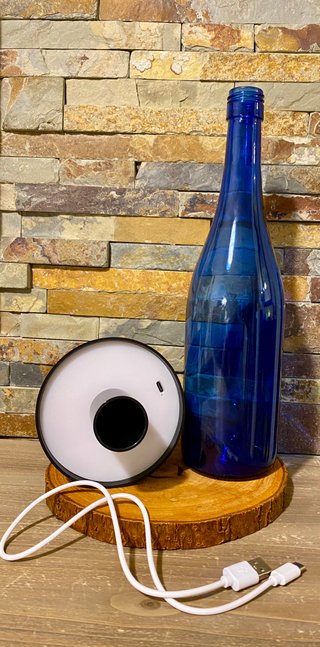 Lámpara Botella Niza