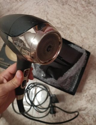 GHD Helios Asciugacapelli Professionale Nero