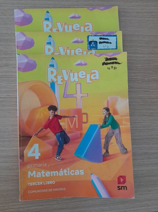 Matemáticas, 4 Primaria, Comunidad de Madrid, R...