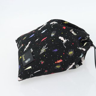 LOEWE Purse Pouch Canvas Black Auth BA13126M -