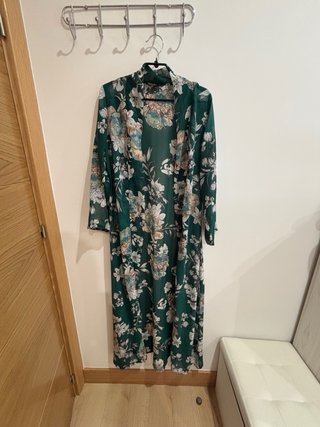 Chaqueta Kimono Gasa Estampada