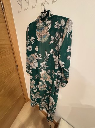 Chaqueta Kimono Gasa Estampada