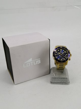 Reloj Lotus Chrono 18758/1 Dorado 42mm