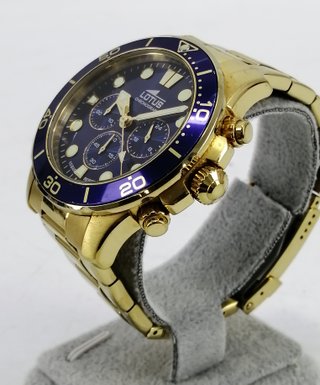 Reloj Lotus Chrono 18758/1 Dorado 42mm