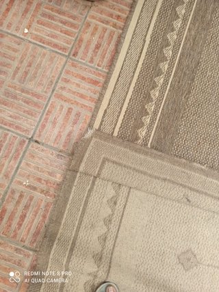 Alfombra Beige y Marrón