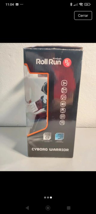 Robot Giocattolo Guerriero Cyborg Roll Run