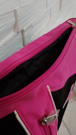 Tracolla Diadora Nera e Rosa