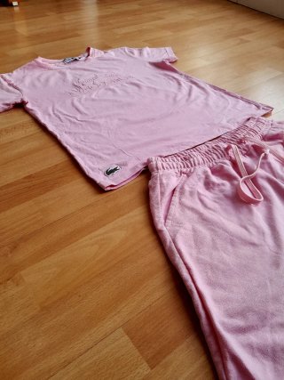 Chándal Lacoste Rosa Talla S