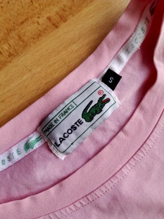Chándal Lacoste Rosa Talla S