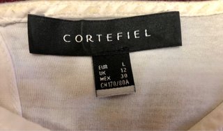 Lote 2 blusas Cortefiel talla 38 y 40.