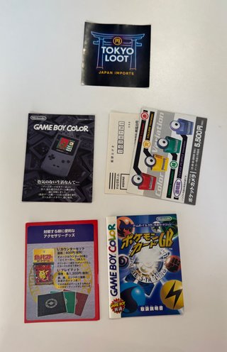 Pokemon Card GB Game Boy Color Nintendo