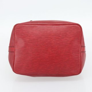 LOUIS VUITTON Epi Petit Noe Shoulder Bag Red