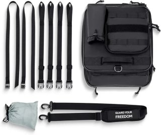 Bolsa Trasera Moto RIDEIRON Negra