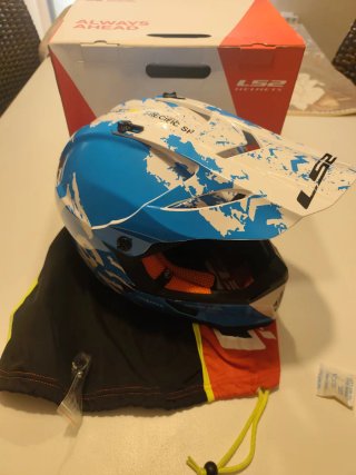Casco  Enduro Motocross LS2 MX 437