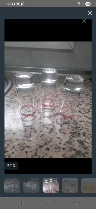 Juego  Vasos Chupito Largos