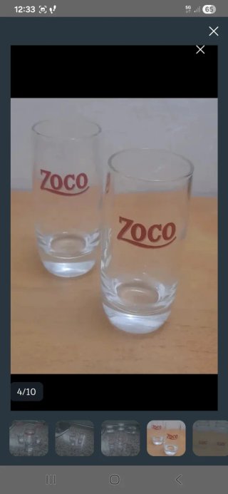 Juego  Vasos Chupito Largos