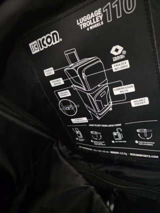 Trolley Scicon 110L Negro