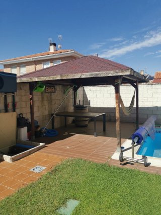 Porche/Pérgola de madera para jardín